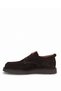 152-24266 Men's Genuine Leather Casual Shoes, Brown. - 3