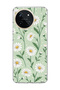 Realme 11 4g Compatible, Daisy Green Printed Transparent Phone Case.