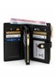 Imported Luxury Women's Double-Layer, Snap-Fastened, Multi-Compartment Wallet and Card Holder - 5