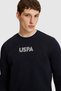 Men's Crew Neck Regular Fit Sweatshirt with Chest Print. - 2