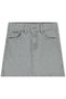 Stone-Printed Skirt for Ages 10-13 - Gray