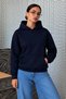 Unisex 3-Thread Back "Be Original" Printed Oversized Hoodie Sweatshirt. - 2