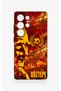 Samsung S25 Ultra Compatible Silicone Case with a Göztepe-Themed Pattern. - 2
