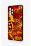 Samsung A72 Compatible Göztepe-Themed Patterned Silicone Case. - 4