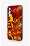 Samsung A15 Compatible Göztepe-Themed Patterned Silicone Case. - 4