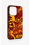 iPhone 13 Pro Compatible Göztepe-Themed Patterned Silicone Case. - 3