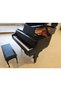1:10 Scale Grand Piano Model, Movable Parts, Decorative Musical Accessory.
