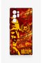 Samsung Note 20 Ultra Compatible Göztepe-Themed Patterned Silicone Case. - 2