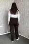 Women's Plus Size Steel Lycra Seam-Pocketed Leggings 0902 - 4