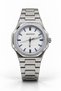 Octera Geometric Case Men's Watch with Metal Strap.