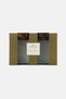 2 Piece Pebbled Textured Glass Jar Set With Acacia Lids 701 ml, Transparent - 2