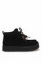 Elit Hml262-1170 Women's Fur-Lined Boots, Black.