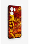 Oppo Reno 13F Compatible Silicone Case with a Göztepe-Themed Pattern. - 3