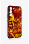 Samsung S22 Compatible Göztepe-Themed Patterned Silicone Case. - 3