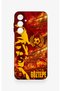 Samsung A16 Compatible Göztepe-Themed Patterned Silicone Case. - 2
