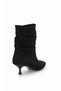 Elit Pm104 K006S Women's Heeled Boots, Black. - 4