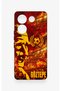 Tecno Caman 20 Pro 5g Compatible Silicone Case with a Göztepe-Themed Pattern. - 2