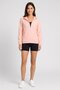 Women Sportswear Fit Long Sleeve Outdoor Jacket, Peach - 2