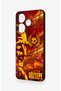 Redmi 13 4g Compatible, Göztepe-Themed Patterned Silicone Case. - 4