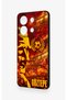 Redmi Note 13 4g Compatible, Eye-Catching Patterned Silicone Case. - 4
