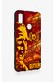 Huawei Y6 2019 Compatible Silicone Case with a Göztepe-Themed Pattern. - 3