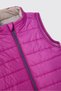 Unisex Baby/Child Quilted Padded Purple Vest - 3