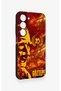 Samsung S23 Compatible Göztepe-Themed Patterned Silicone Case. - 3