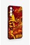 Samsung A24 Compatible Göztepe-Themed Patterned Silicone Case. - 3