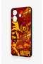 Vivo V60 Lite Compatible, Göztepe-Themed Patterned Silicone Case. - 4