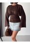 Spanish Sleeve Corset-Style Oysho Bluse with Ruffle Details - 2