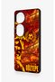 Vivo V40 Compatible Göztepe-Themed Patterned Silicone Case. - 4