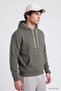 Khaki Standard Fit Basic Men's Sweatshirt - 88513 - 3