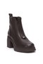 26Bk251.5511C Women's Genuine Leather Heeled Boots, Brown. - 2