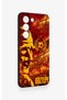 Vivo V30 Lite Compatible Silicone Case with Göztepe-Themed Design. - 3