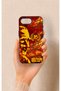 iPhone 16E Compatible Silicone Case with a Göztepe-Themed Pattern.