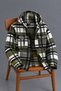 Men's Hooded Double-Pocket Plaid Khaki Lumberjack Shirt - 4