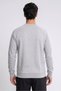 Men Sportswear Fit Long Sleeve Outdoor Sweatshirt, Heather Grey - 4