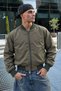 Men's Premium Khaki Raincoat with Zipper