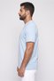 Men Sportswear Fit Short Sleeve Outdoor T-Shirt, Blue - 3