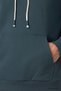 Forest Green Standard Fit Basic Men's Sweatshirt - 88513 - 3