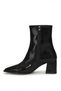 Elit Mst917R Women's Fur-Lined Heeled Boots, Black. - 3
