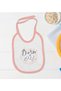 Bk Kids Born to 2022 Designed Pink Baby Bodysuit and Bib Gift Set - 1, 12-18 Months. - 3