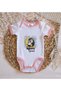 Bk Kids Sleepy, Beautifully Designed Pink Baby Bodysuit - 1, 0-3 Months. - 3