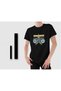 Motorcycle-Designed Men's Black T-Shirt -15, Gift for a Friend, Birthday Gift, for Your Loved One.