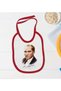 Bk Kids Atatürk-Themed Red Baby Bodysuit and Bib Gift Set - 12, for 0-3 Months. - 4