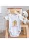 Bk Kids 1 Year Old Designed White Baby Bodysuit - 1, 12-18 Months. - 4