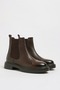 Mokka Model Genuine Floater Leather Eva Sole Boots