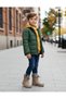 Cc335 Mendi Borreguıto Dark Beige Orthopedic Fur-Lined Rain Boots for Boys. - 5