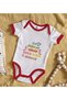 Bk Kids First Father's Day Design Red Baby Bodysuit - 1, 12-18 Months. - 2