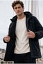 Men's Fleece-Lined, Waterproof, and Windproof Hooded Winter Coat & Jacket & Parka - 3